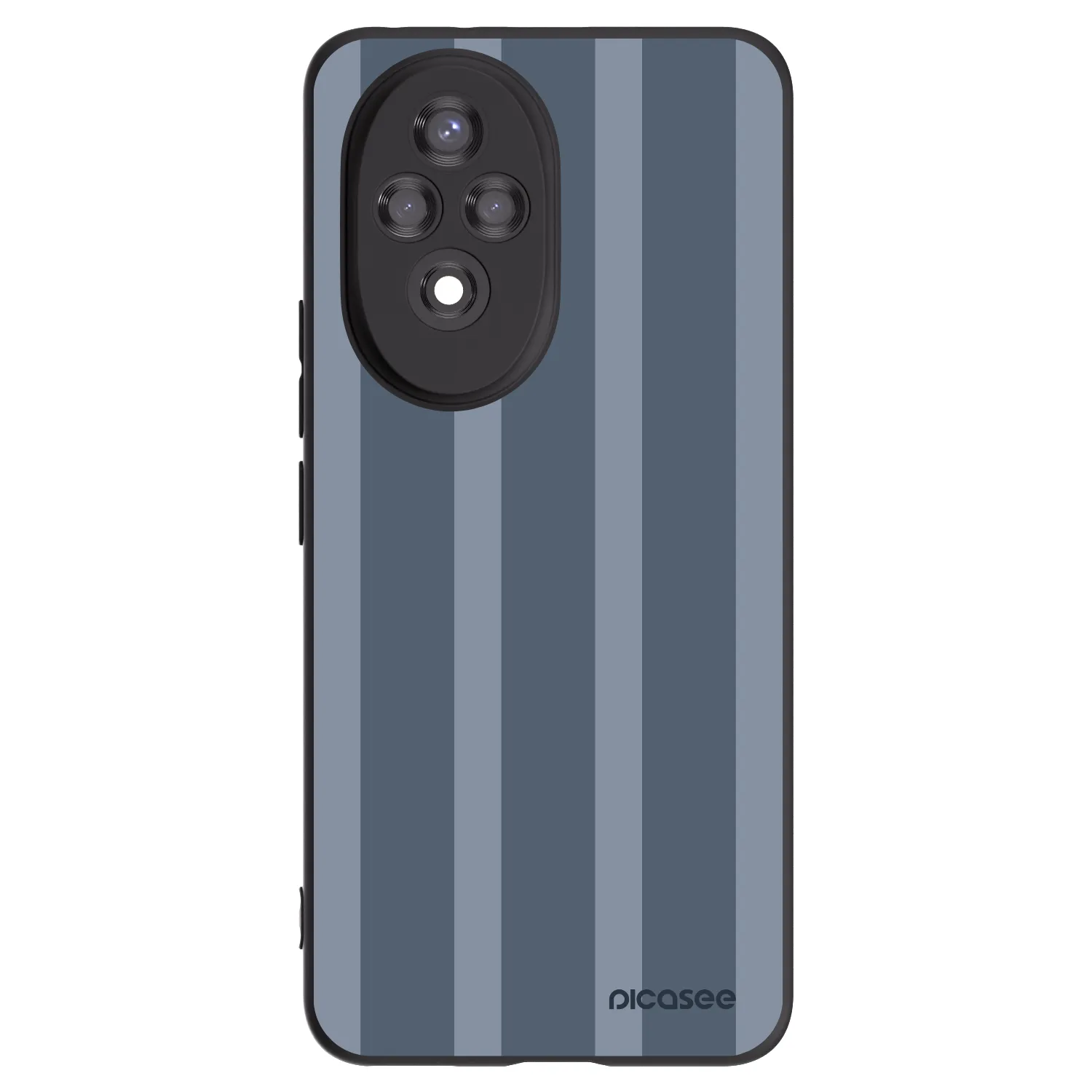 Picasee silikonowe czarne etui na Honor 200 Pro 5G - Midnight lounge
