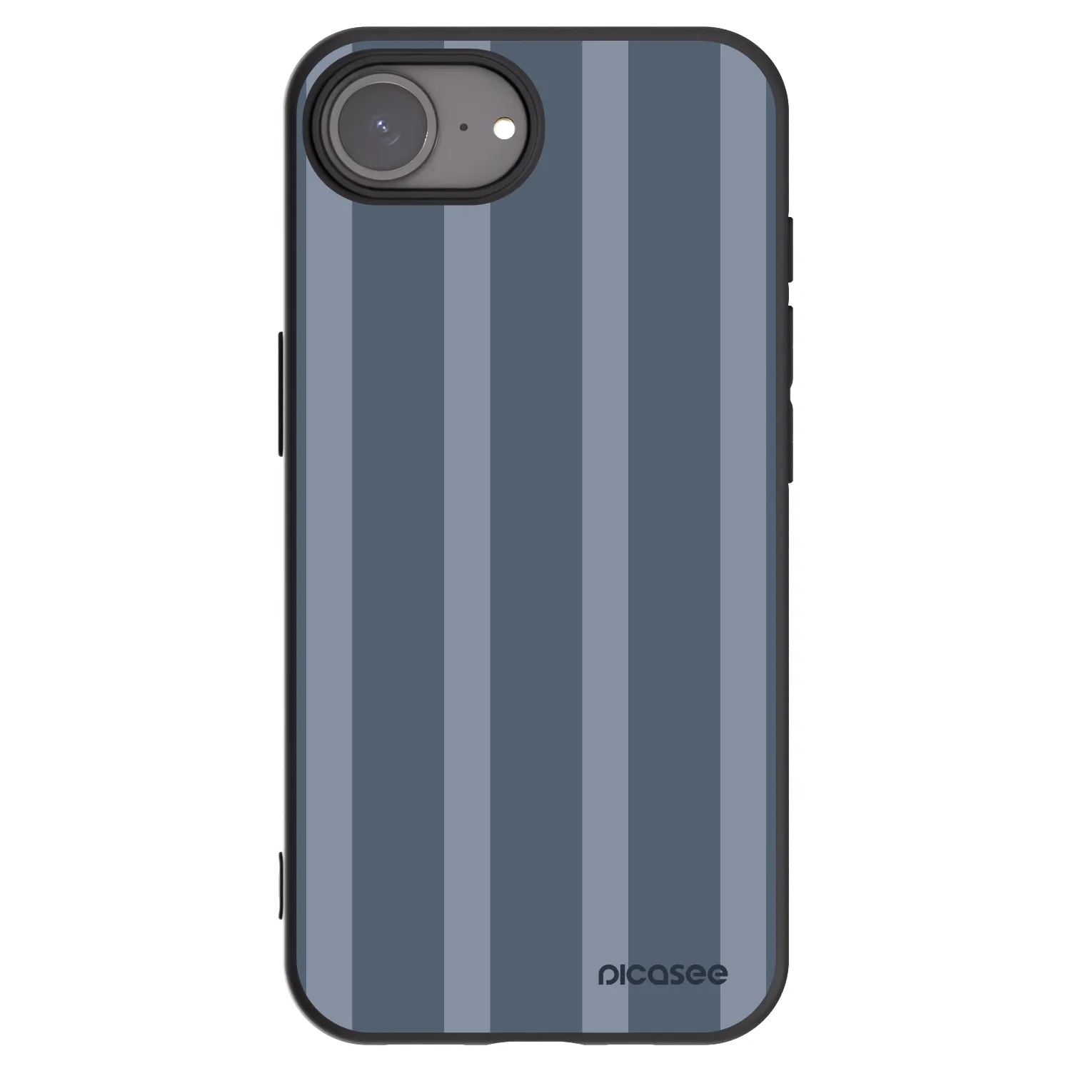Picasee silikonowe czarne etui na Apple iPhone 16e - Midnight lounge