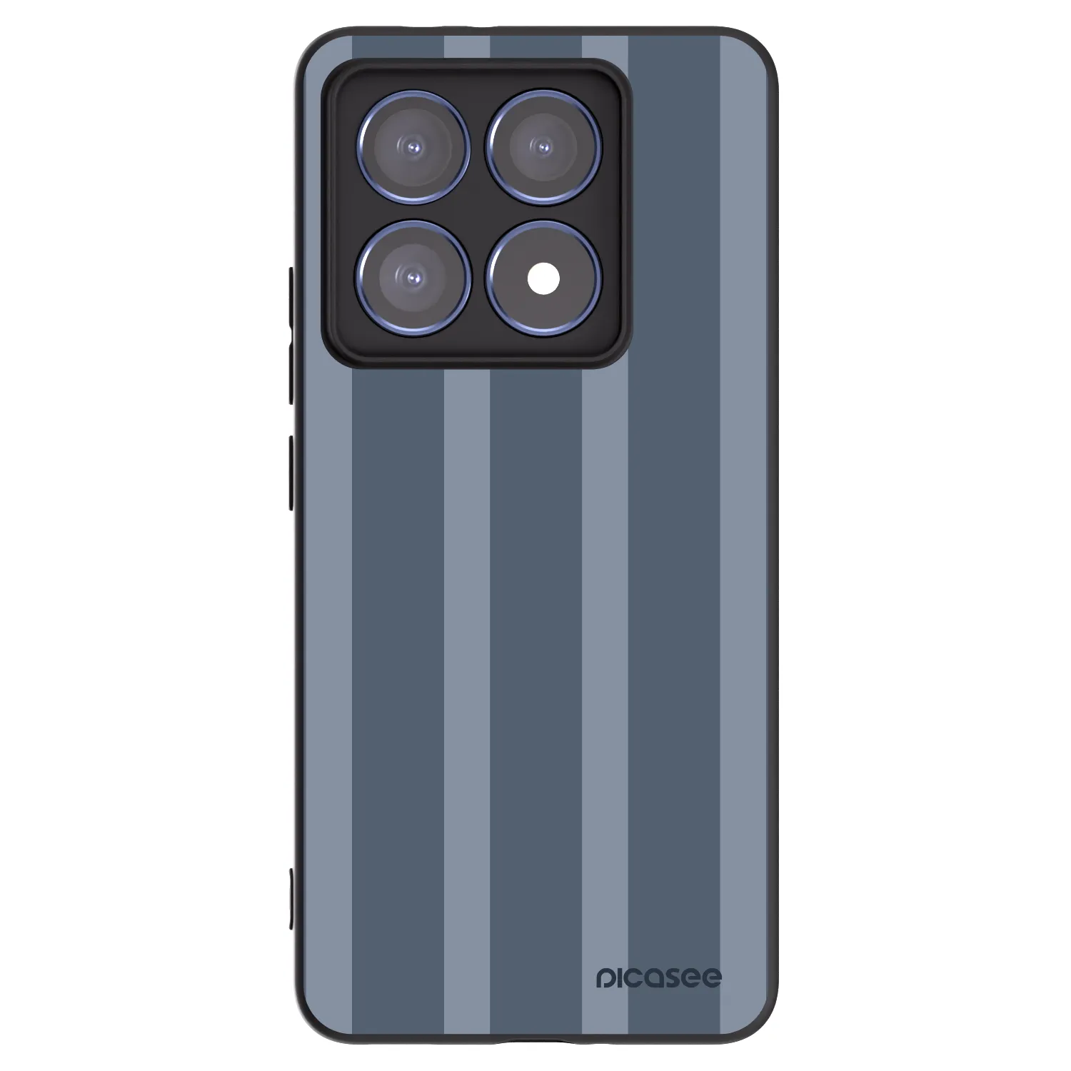 Picasee silikonowe czarne etui na Xiaomi 14T Pro - Midnight lounge