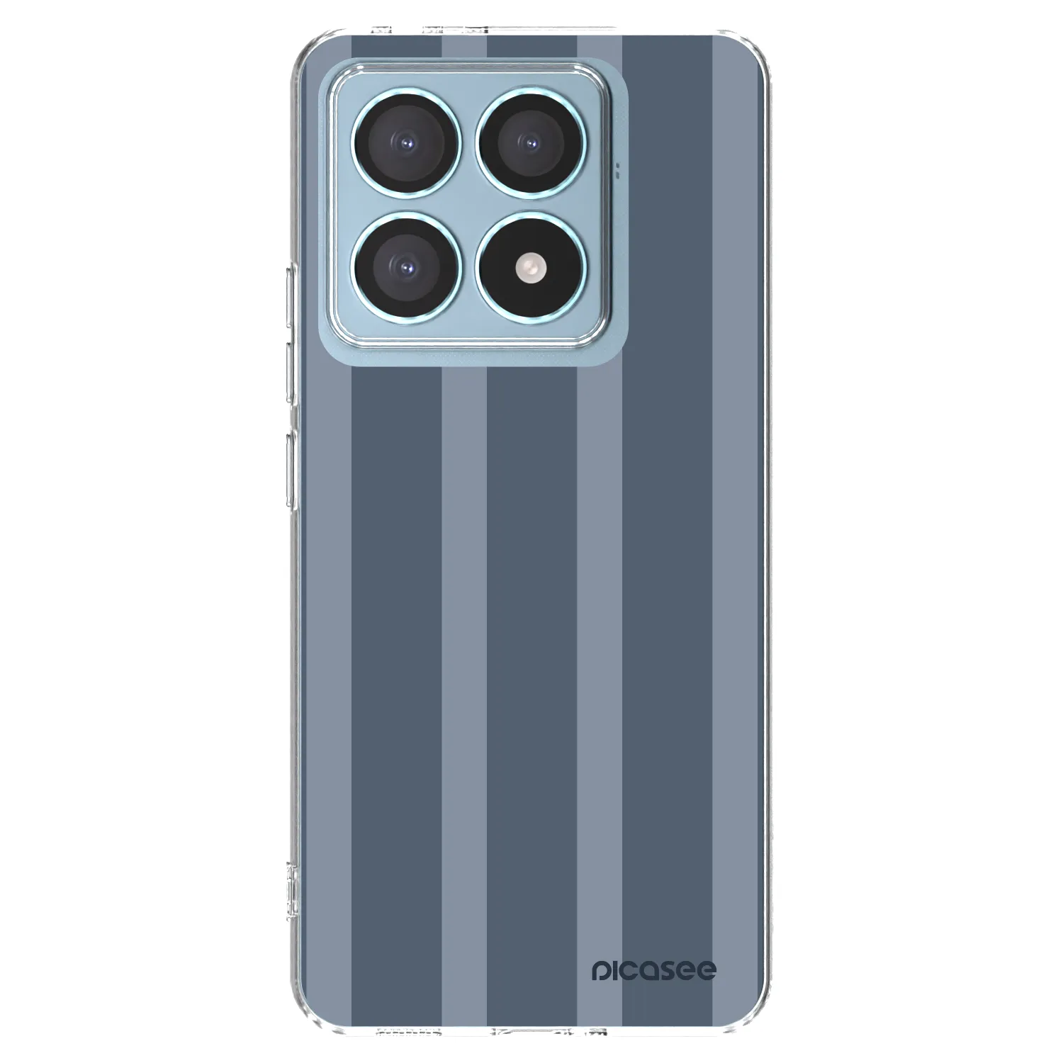 Picasee silikonowe przeźroczyste etui na Xiaomi 14T Pro - Midnight lounge