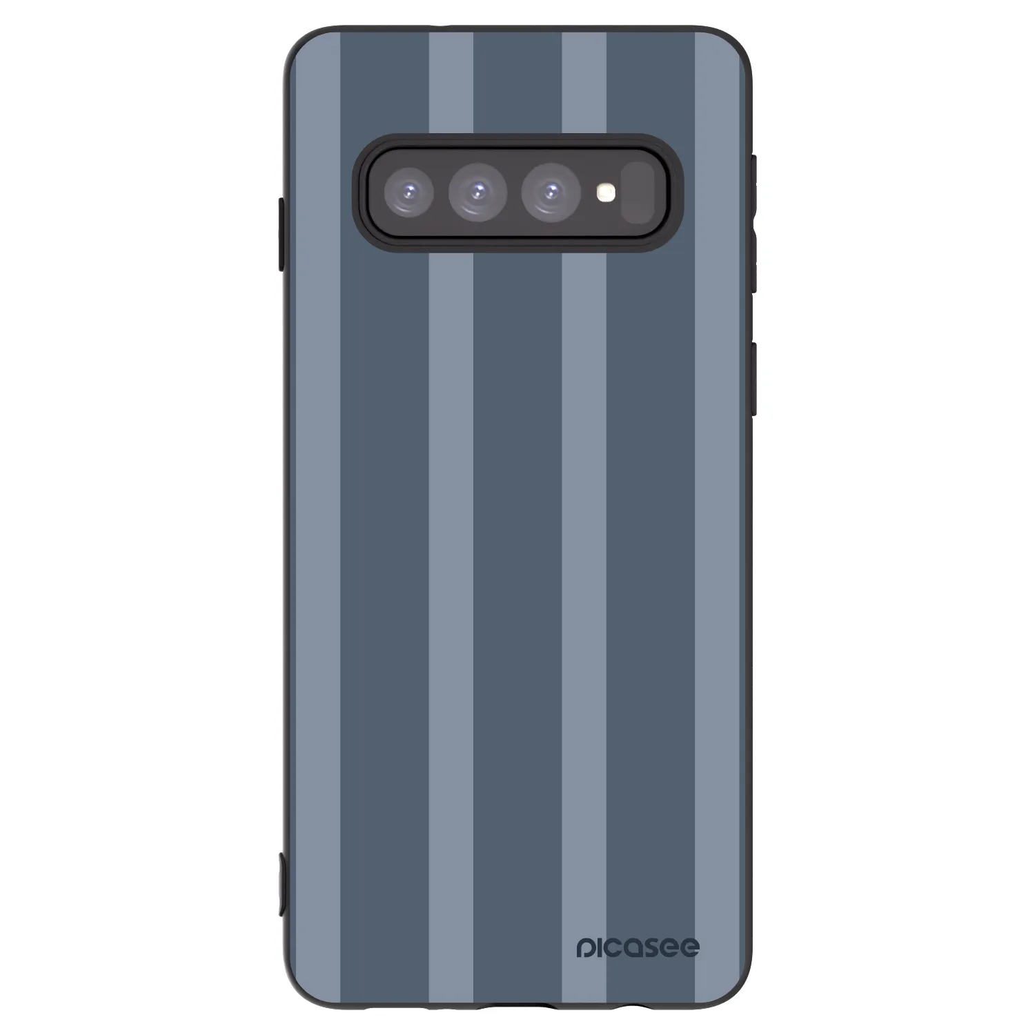 Picasee silikonowe czarne etui na Samsung Galaxy S10 G973 - Midnight lounge