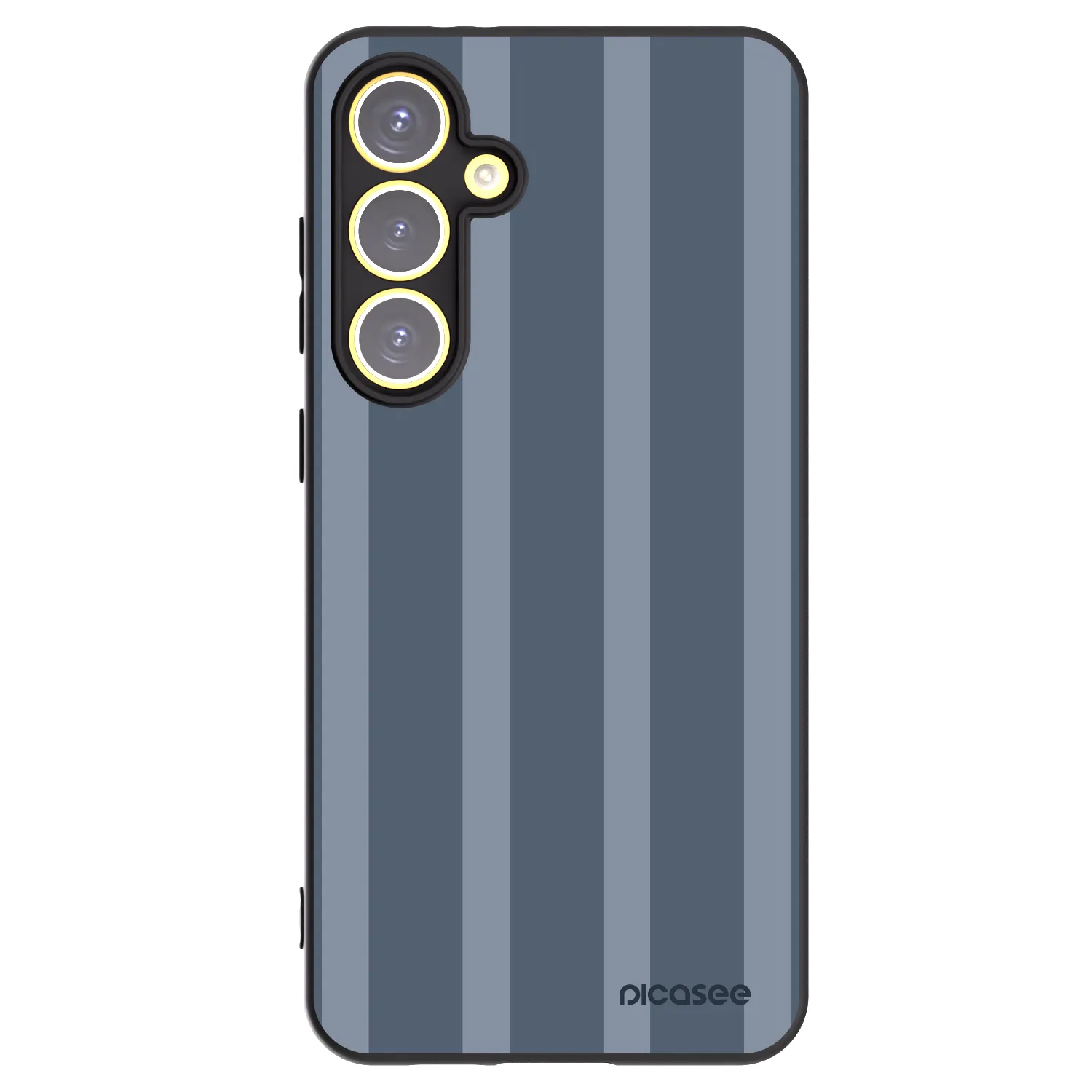Picasee silikonowe czarne etui na Samsung Galaxy S24 FE S721B - Midnight lounge