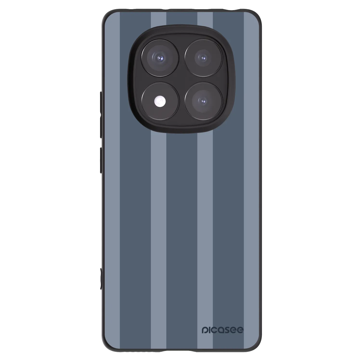 Picasee silikonowe czarne etui na Xiaomi Redmi Note 14 Pro+ 5G - Midnight lounge