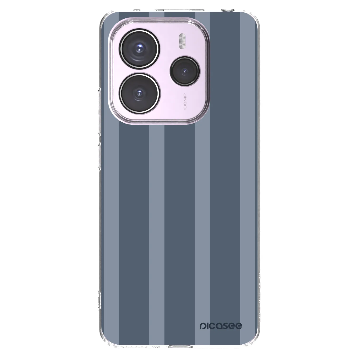 Picasee silikonowe przeźroczyste etui na Xiaomi Redmi Note 14 5G - Midnight lounge