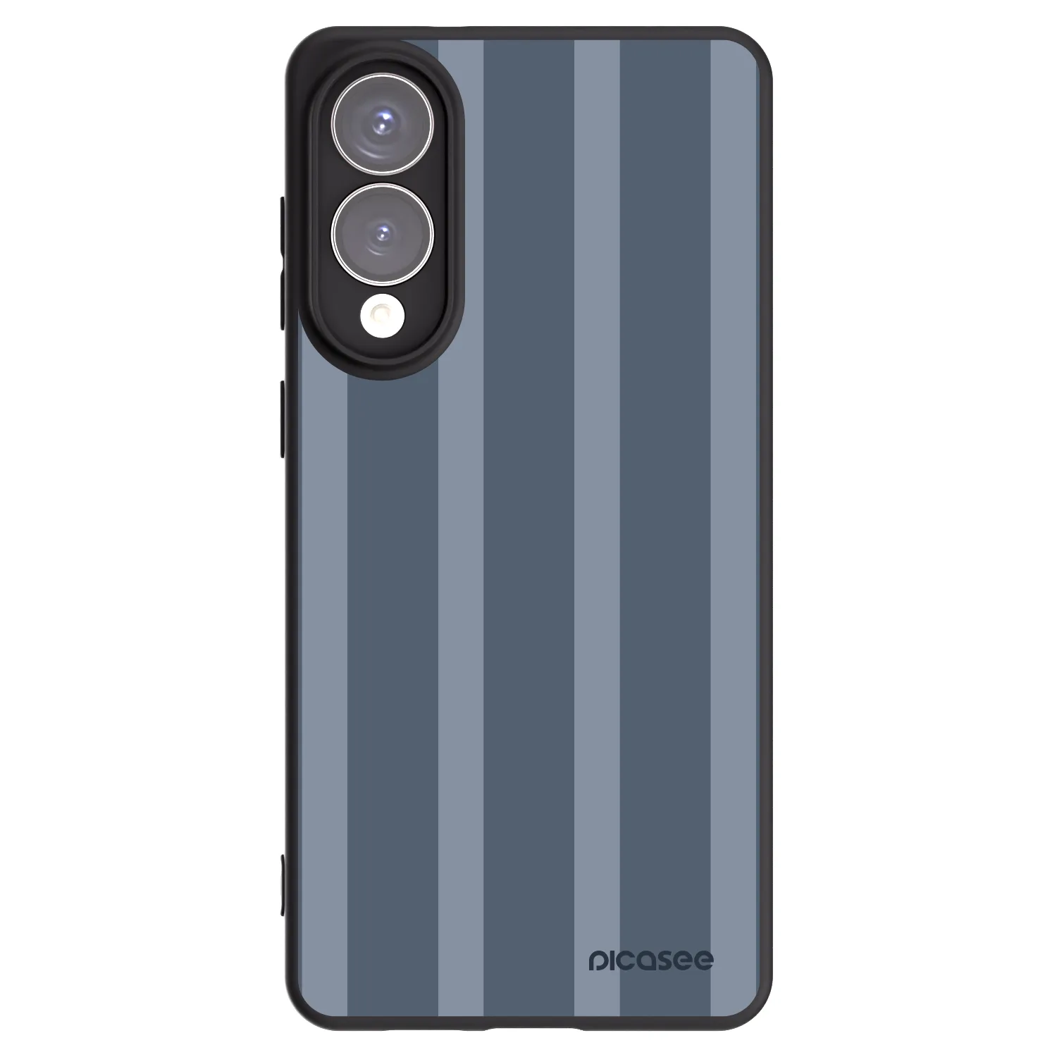 Picasee silikonowe czarne etui na Samsung Galaxy S25 Edge 5G - Midnight lounge