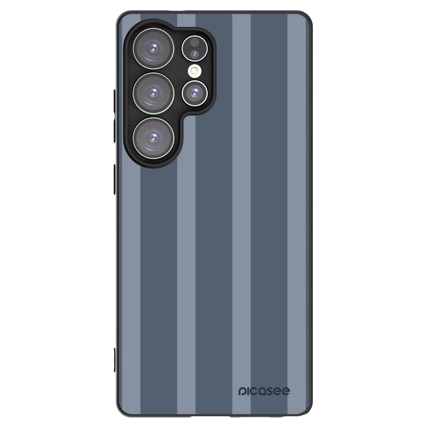 Picasee silikonowe czarne etui na Samsung Galaxy S25 Ultra 5G - Midnight lounge