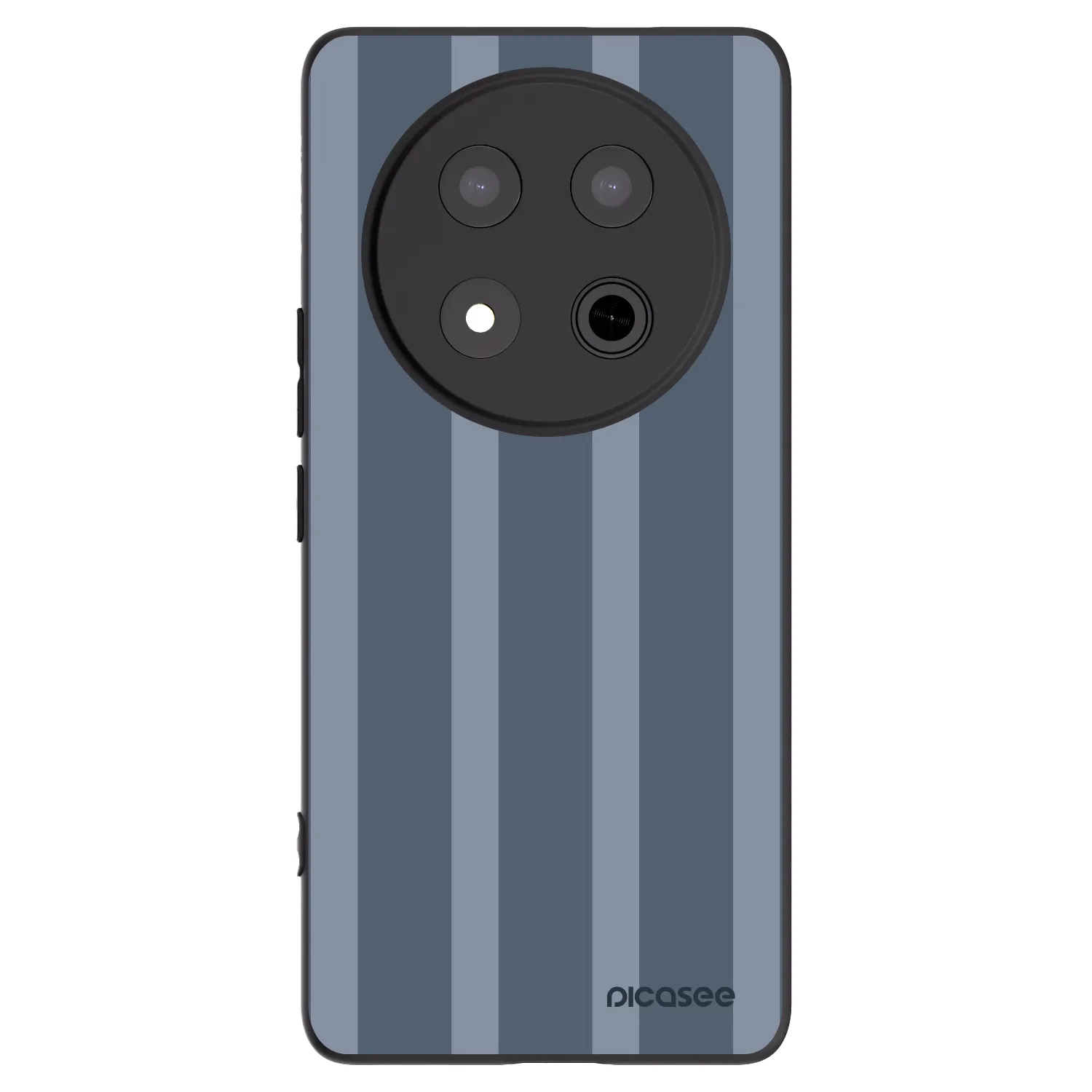 Picasee silikonowe czarne etui na Honor Magic7 Lite 5G - Midnight lounge