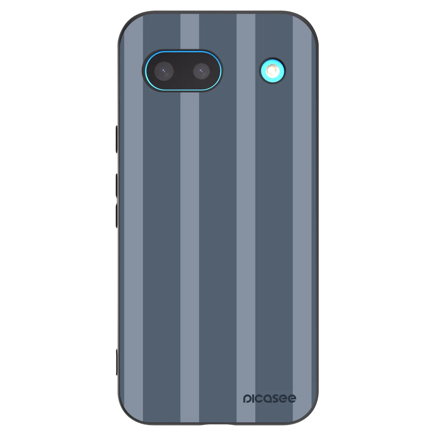 Picasee silikonowe czarne etui na Google Pixel 8 - Midnight lounge