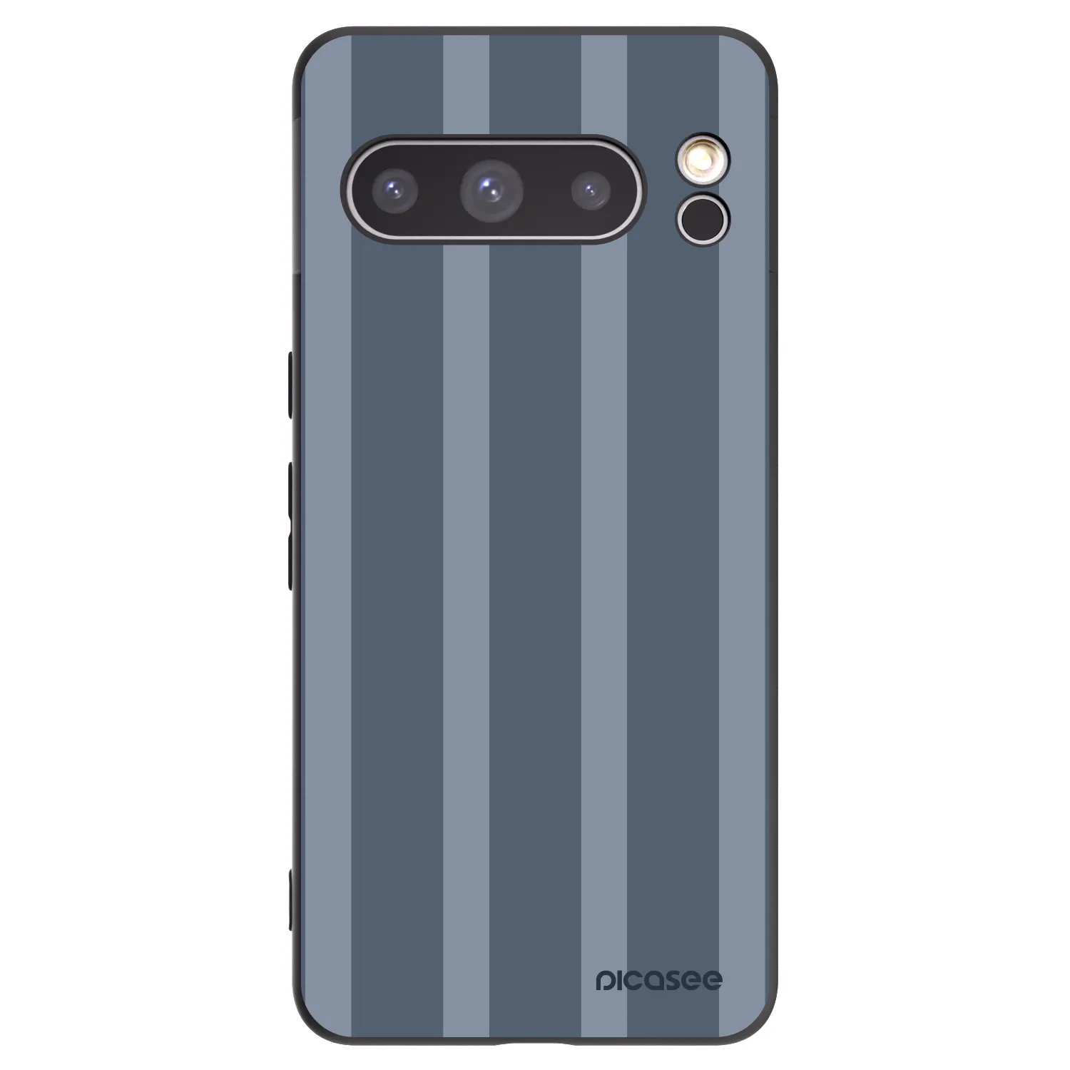 Picasee silikonowe czarne etui na Google Pixel 8 Pro - Midnight lounge