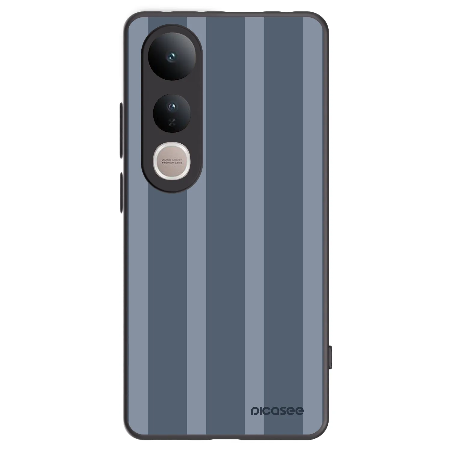 Picasee silikonowe czarne etui na Vivo V50 Lite 5G - Midnight lounge