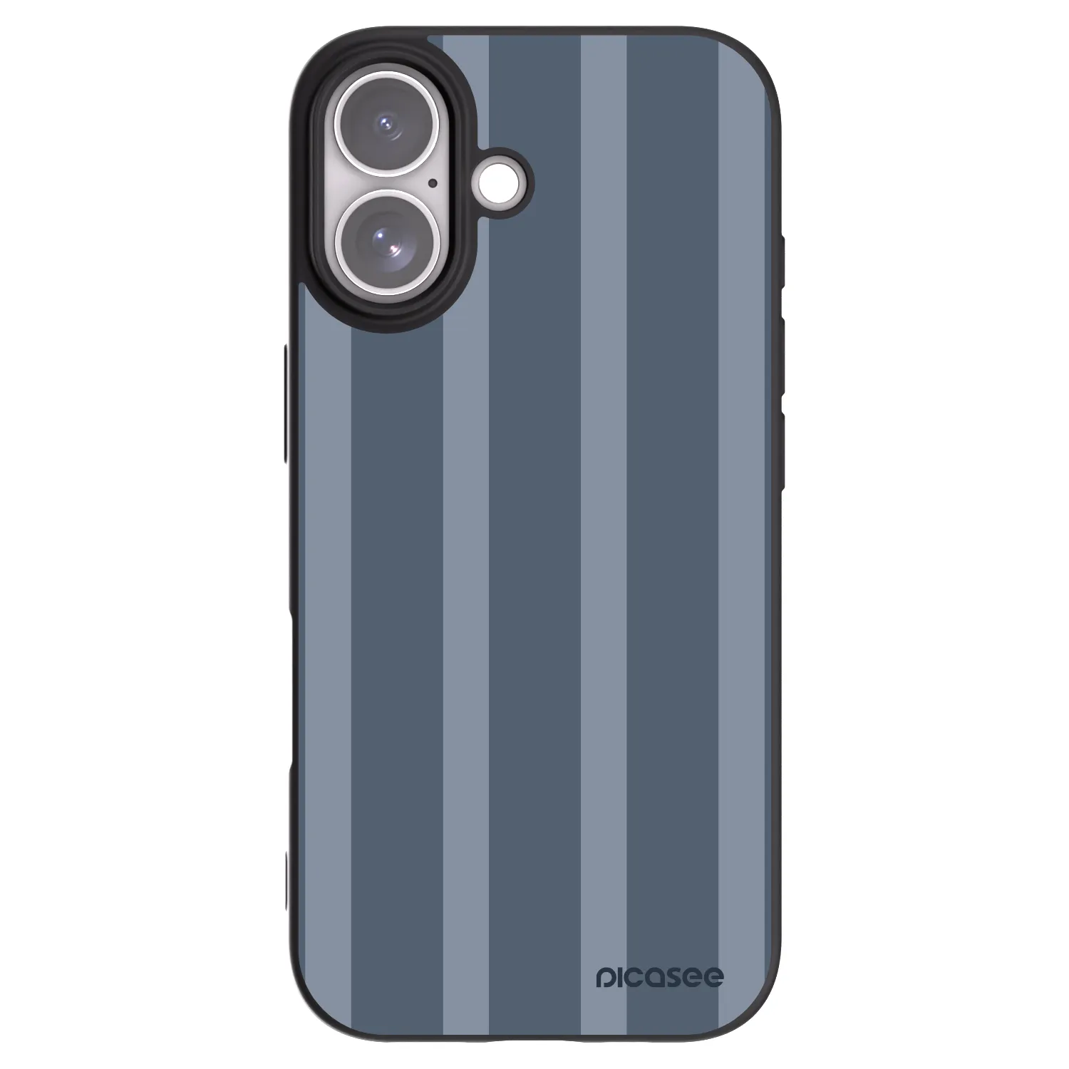 Picasee silikonowe czarne etui na Apple iPhone 17 - Midnight lounge