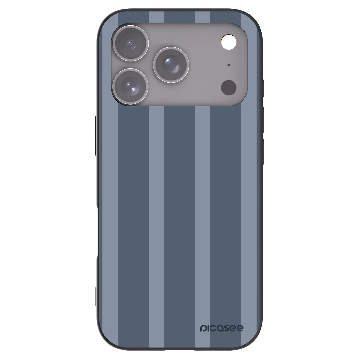 Picasee silikonowe czarne etui na Apple iPhone 17 Pro - Midnight lounge