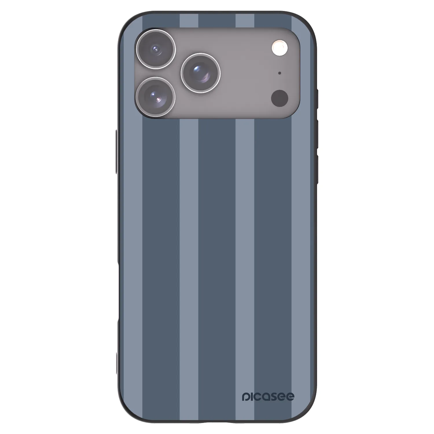 Picasee silikonowe czarne etui na Apple iPhone 17 Pro Max - Midnight lounge