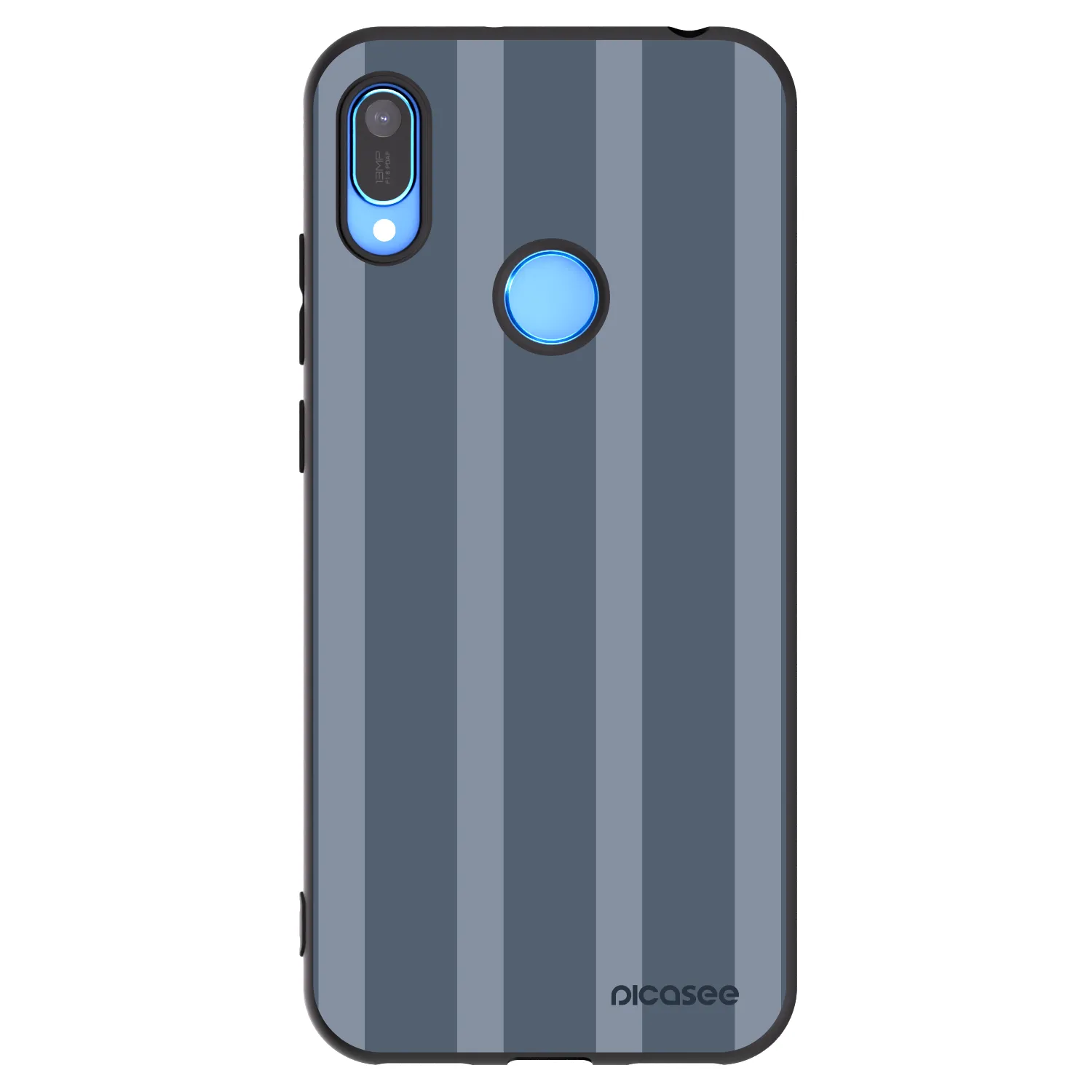 Picasee silikonowe czarne etui na Huawei Y6 2019 - Midnight lounge