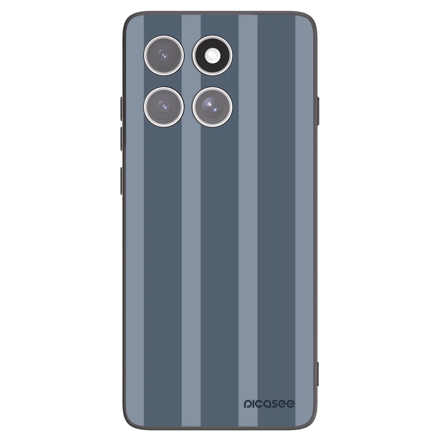 Picasee silikonowe czarne etui na Motorola Edge 60 Pro - Midnight lounge