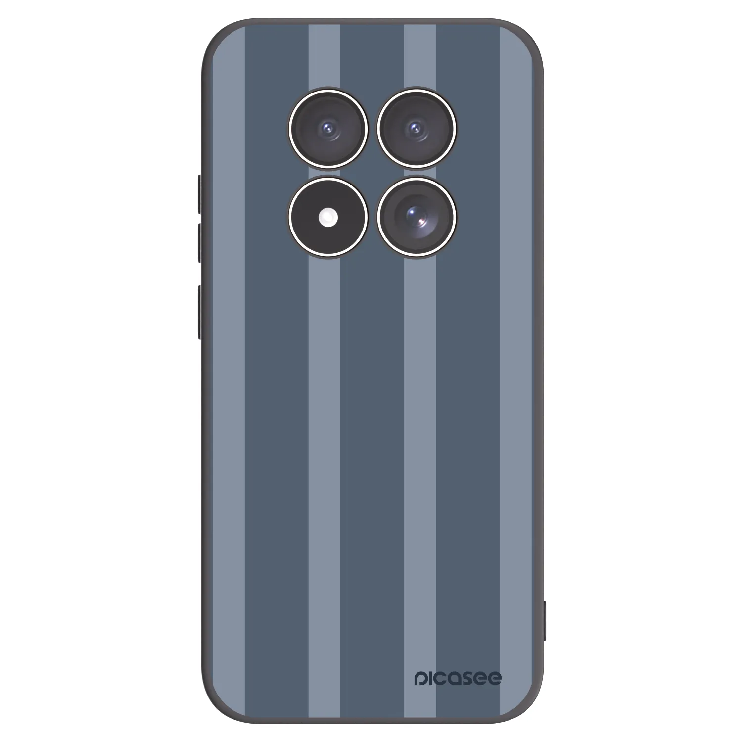 Picasee silikonowe czarne etui na Xiaomi Redmi Note 15 Pro 4G - Midnight lounge