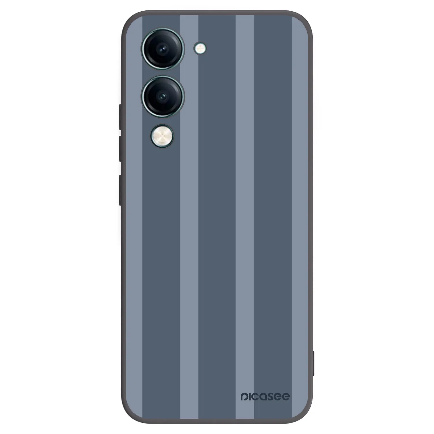 Picasee silikonowe czarne etui na Vivo Y29s 5G - Midnight lounge