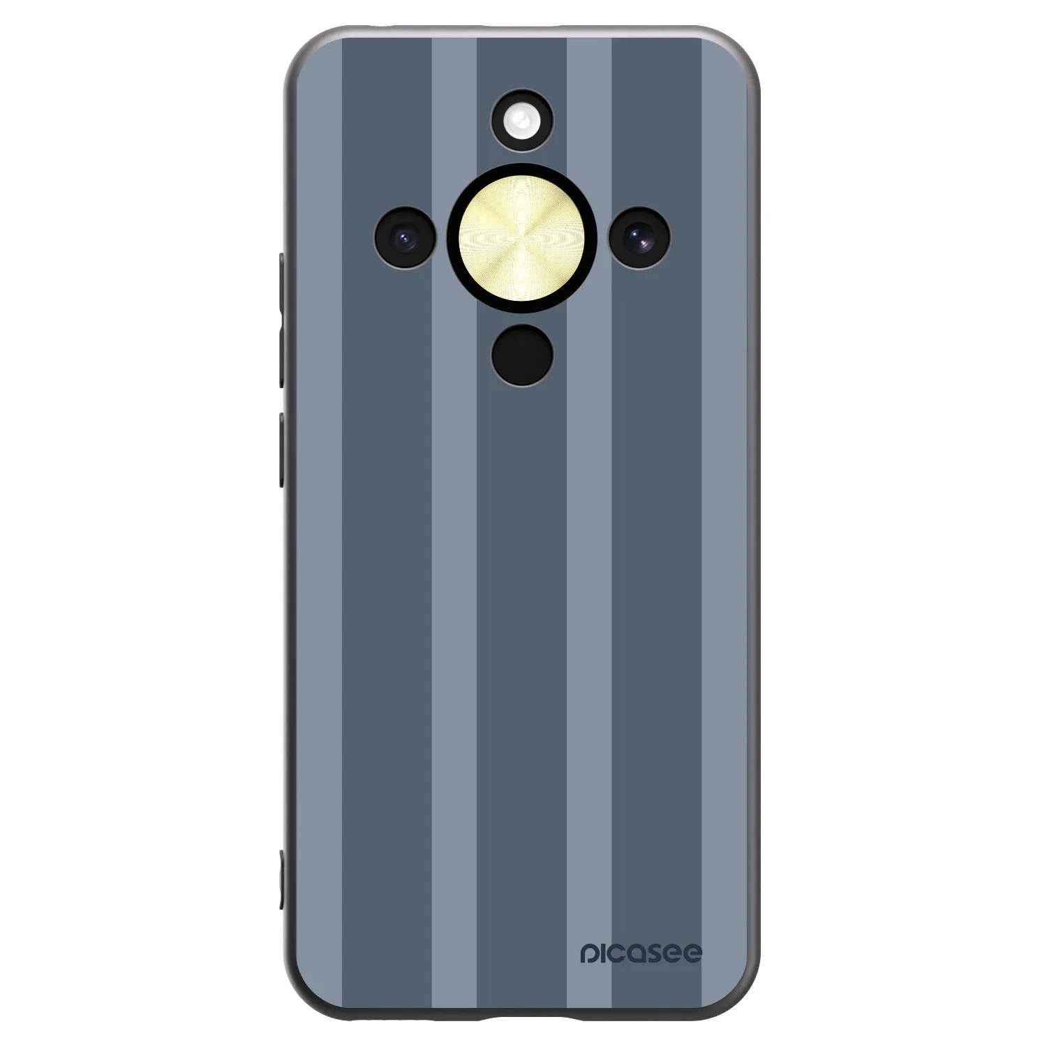 Picasee silikonowe czarne etui na Honor Magic8 Lite 5G - Midnight lounge