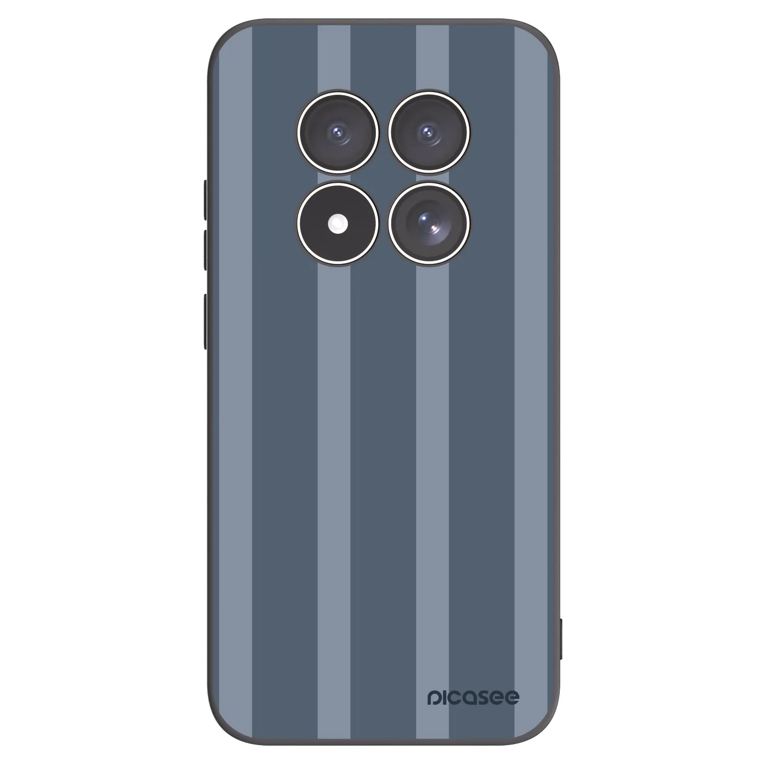 Picasee silikonowe czarne etui na Xiaomi Redmi Note 15 Pro 5G - Midnight lounge