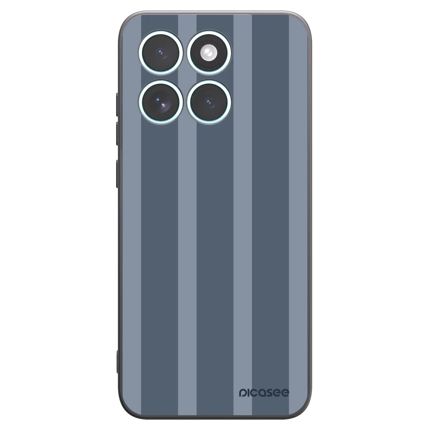 Picasee silikonowe czarne etui na Motorola Edge 70 Fusion - Midnight lounge