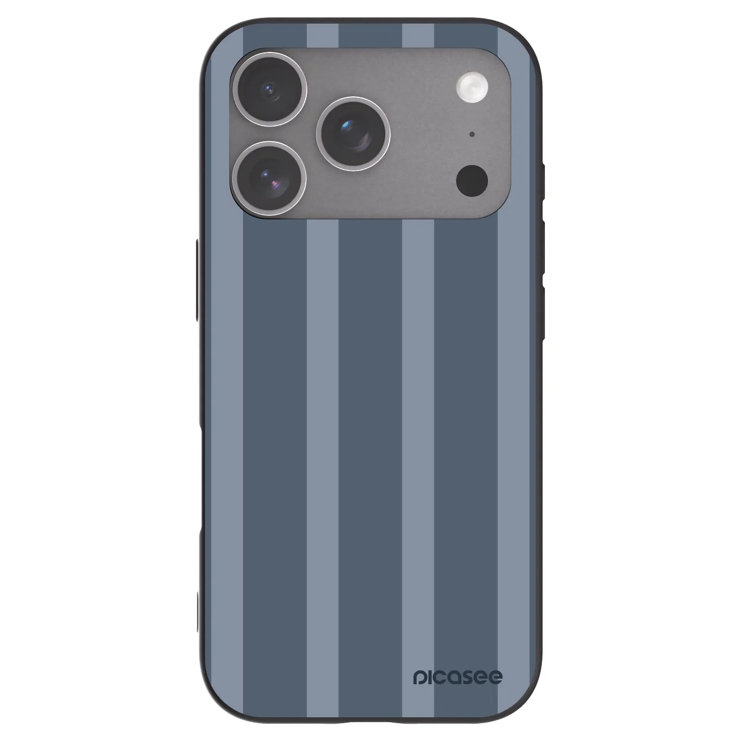 Picasee silikonowe czarne etui na Apple iPhone 18 Pro - Midnight lounge