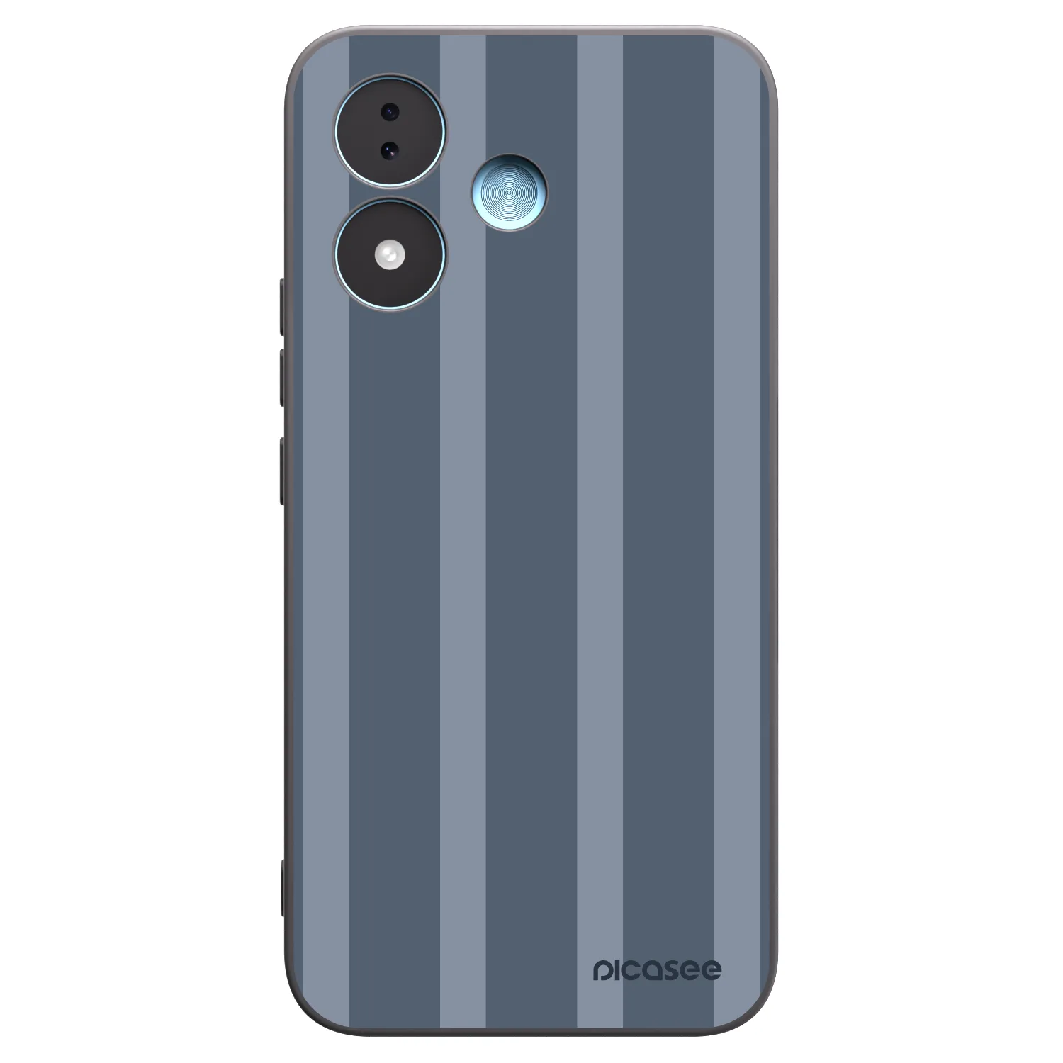 Picasee silikonowe czarne etui na Xiaomi Redmi Note 17 5G - Midnight lounge