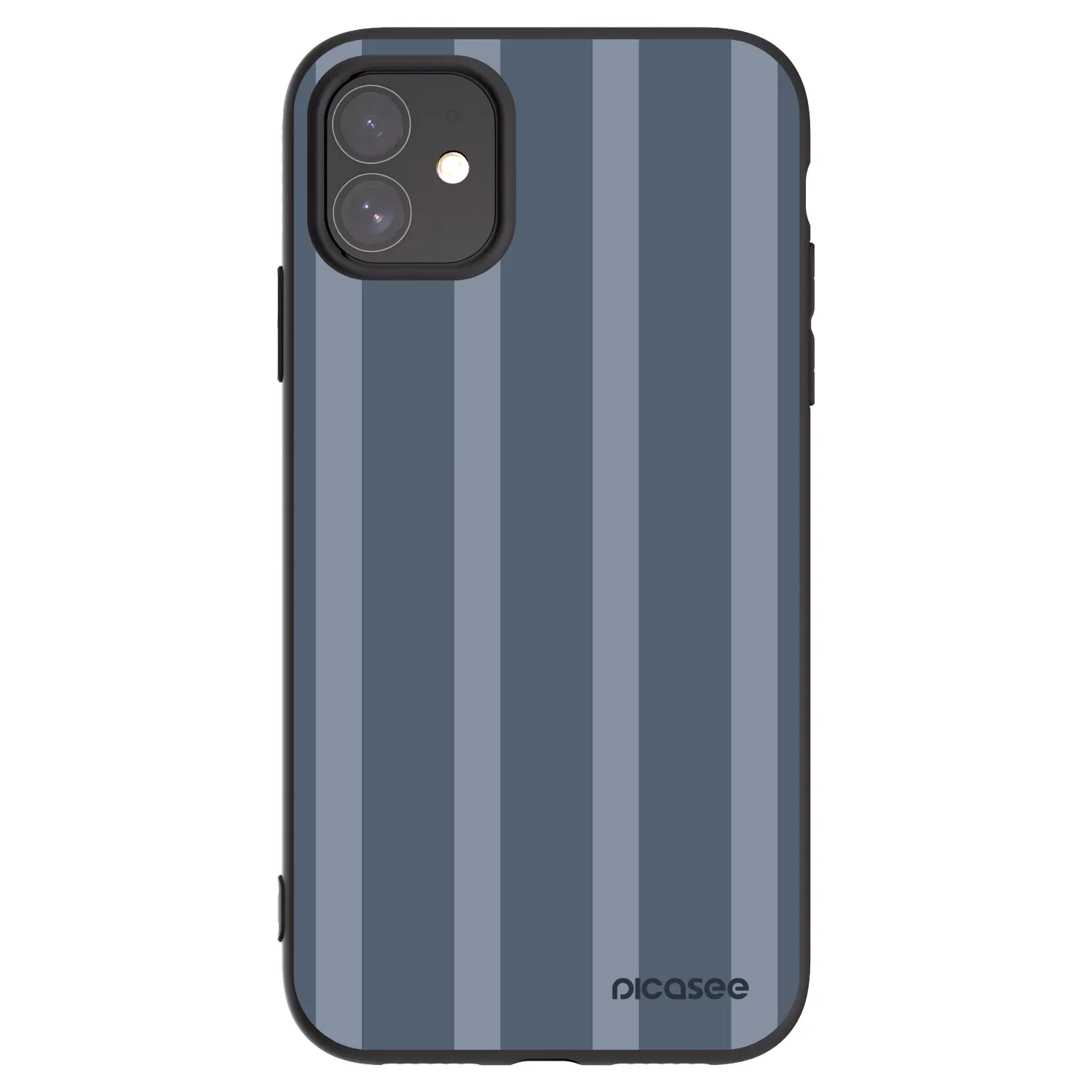 Picasee silikonowe czarne etui na Apple iPhone 11 - Midnight lounge