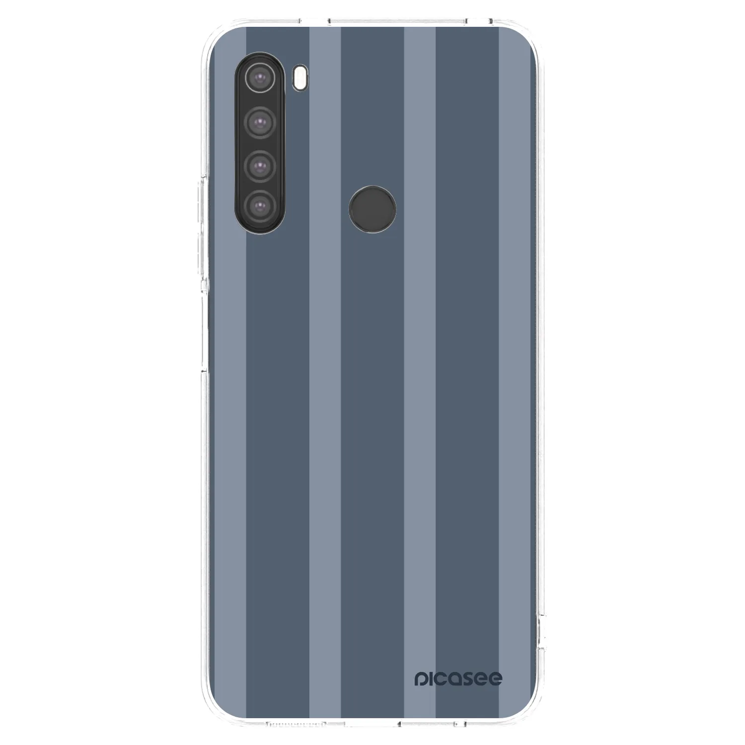 Picasee silikonowe przeźroczyste etui na Xiaomi Redmi Note 8 - Midnight lounge