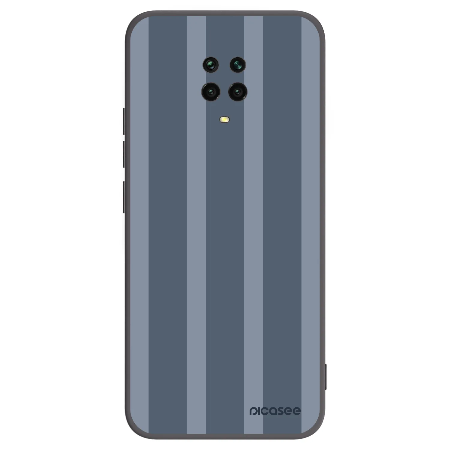 Picasee silikonowe czarne etui na Xiaomi Redmi Note 9 Pro - Midnight lounge