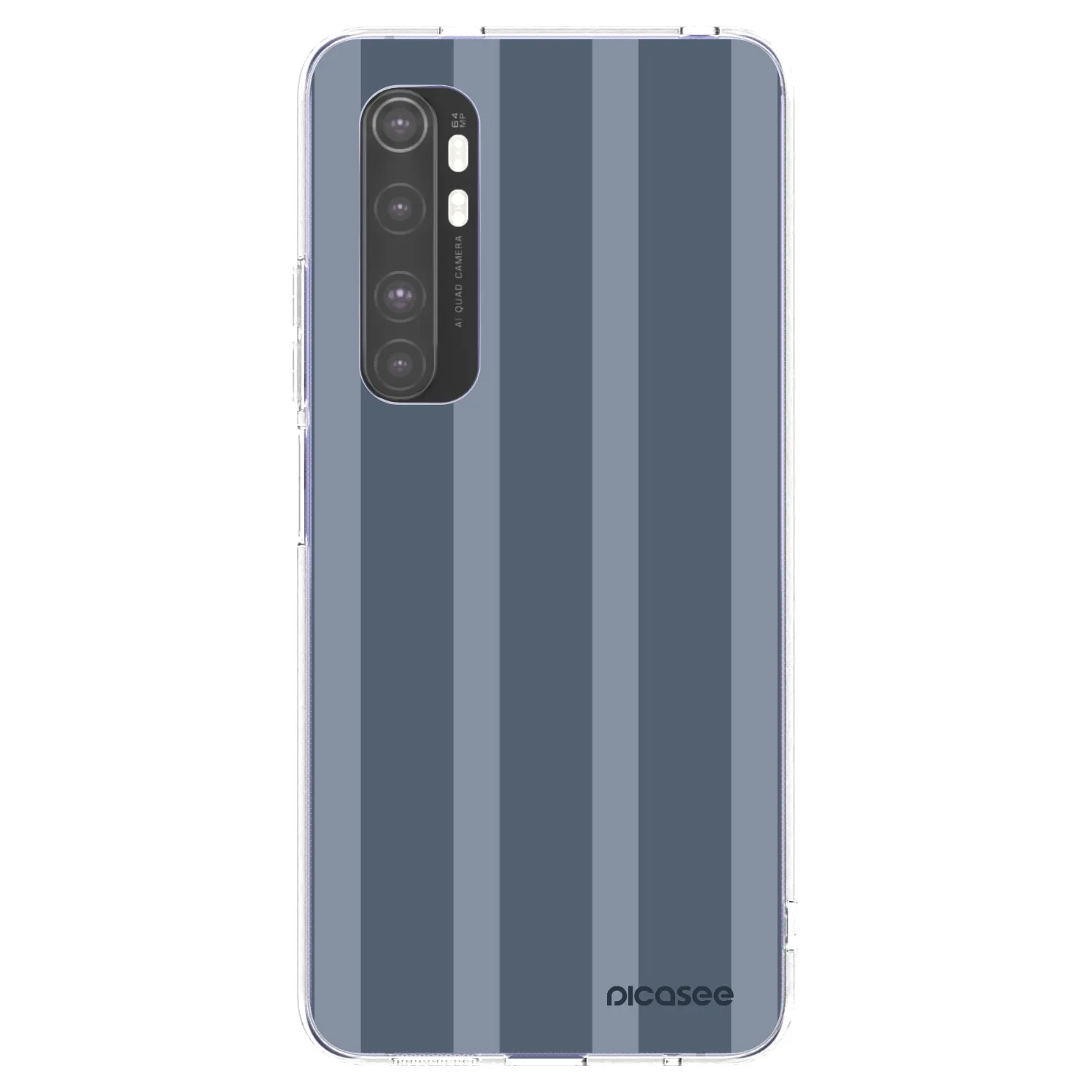Picasee silikonowe przeźroczyste etui na Xiaomi Mi Note 10 Lite - Midnight lounge