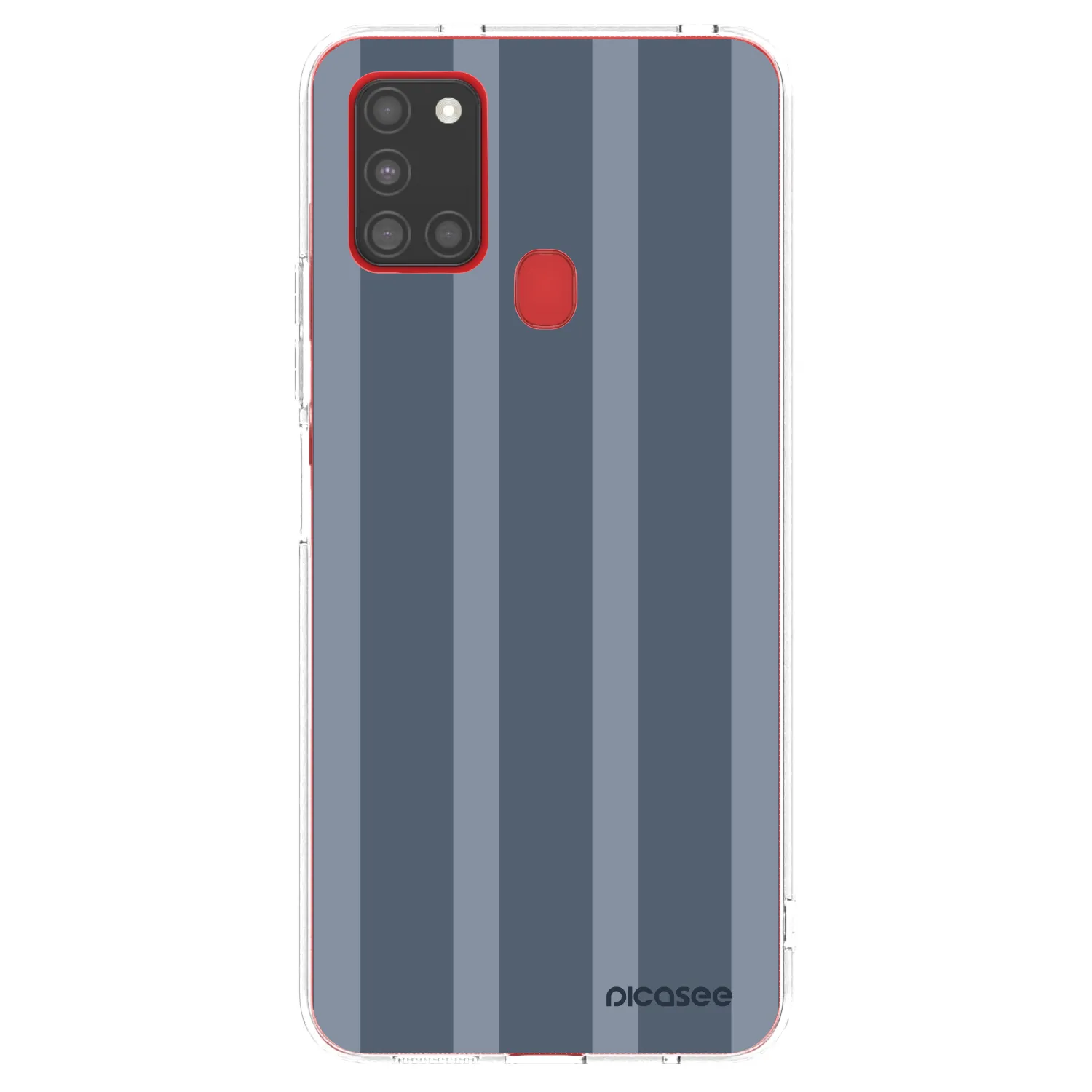 Picasee silikonowe przeźroczyste etui na Samsung Galaxy A21s - Midnight lounge