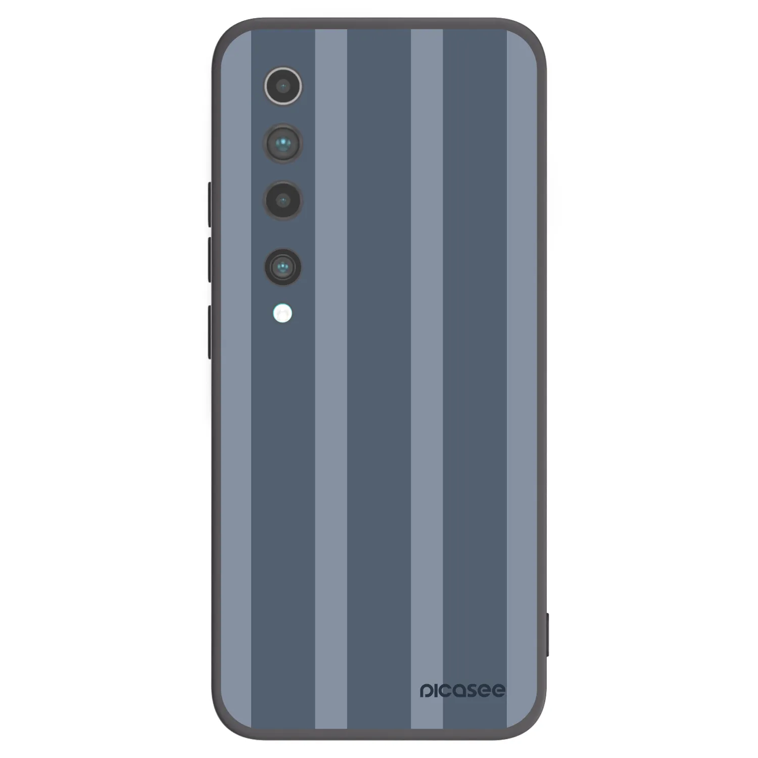 Picasee silikonowe czarne etui na Xiaomi Mi 10 - Midnight lounge