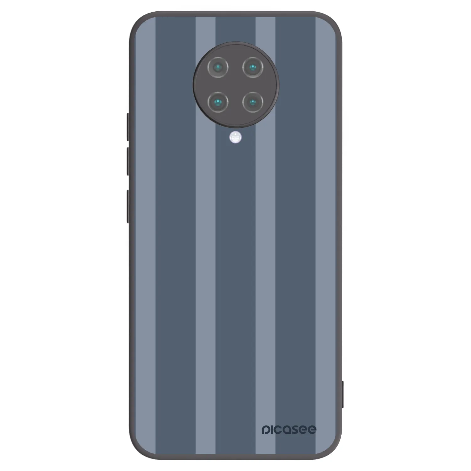 Picasee silikonowe czarne etui na Xiaomi Poco F2 Pro - Midnight lounge
