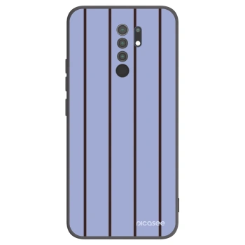Picasee silikonowe czarne etui na Xiaomi Redmi 9 - Poolside member