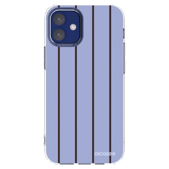Picasee silikonowe przeźroczyste etui na Apple iPhone 12 mini - Poolside member