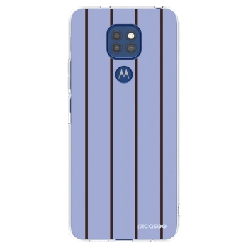 Picasee silikonowe przeźroczyste etui na Motorola Moto G9 Play - Poolside member