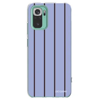 Picasee silikonowe przeźroczyste etui na Xiaomi Redmi Note 10 Pro - Poolside member