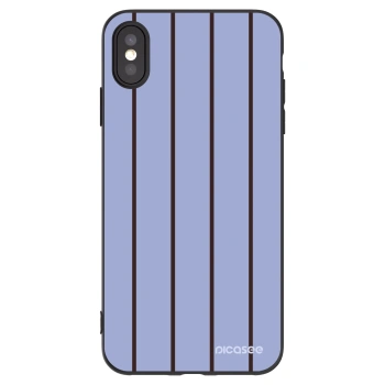 Picasee silikonowe czarne etui na Apple iPhone XS Max - Poolside member