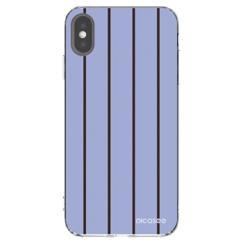 Picasee silikonowe przeźroczyste etui na Apple iPhone XS Max - Poolside member