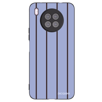 Picasee silikonowe czarne etui na Huawei Nova 8i - Poolside member