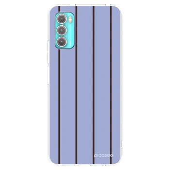 Picasee silikonowe przeźroczyste etui na Motorola Moto G60 - Poolside member