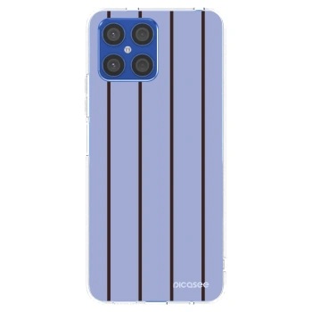 Picasee silikonowe przeźroczyste etui na Honor X8 4G - Poolside member