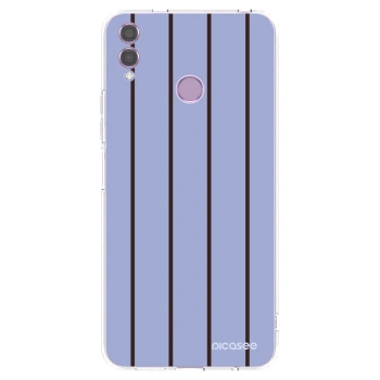 Picasee silikonowe przeźroczyste etui na Honor 8X - Poolside member