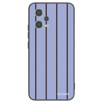 Picasee silikonowe czarne etui na Xiaomi Redmi Note 12 5G - Poolside member