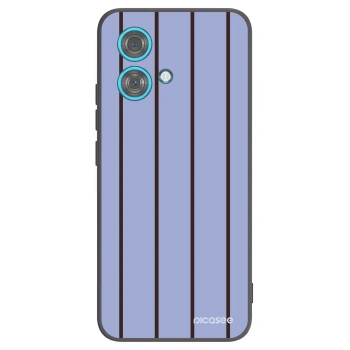 Picasee silikonowe czarne etui na Motorola Edge 40 Neo - Poolside member