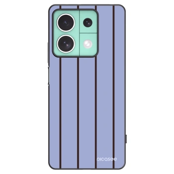 Picasee silikonowe czarne etui na Xiaomi Redmi Note 13 5G - Poolside member