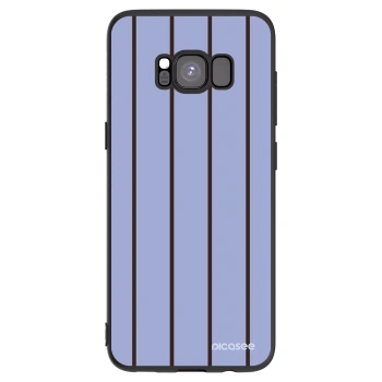 Picasee silikonowe czarne etui na Samsung Galaxy S8 G950F - Poolside member