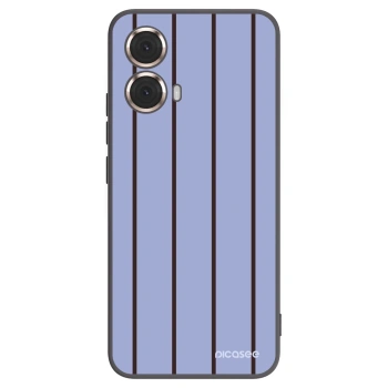 Picasee silikonowe czarne etui na Motorola Moto G85 - Poolside member