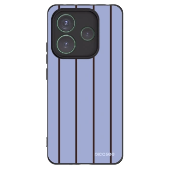 Picasee silikonowe czarne etui na Xiaomi Redmi Note 14 5G - Poolside member