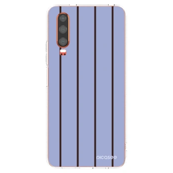 Picasee silikonowe przeźroczyste etui na Huawei P30 - Poolside member